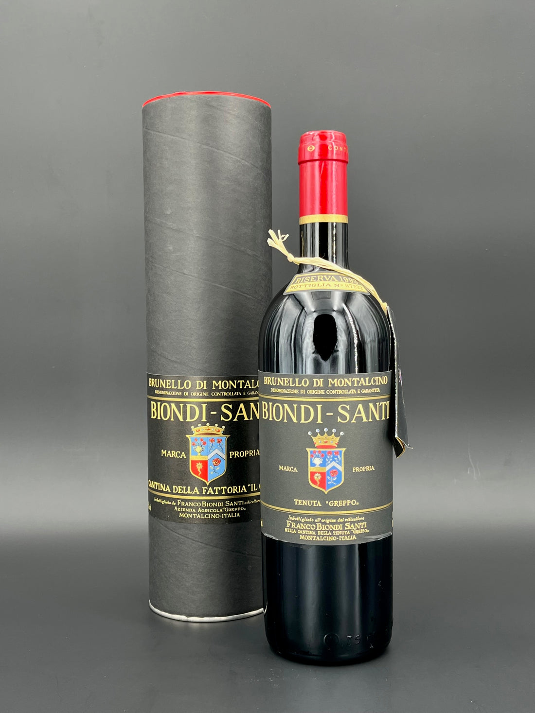 Brunello di Montalcino Riserva 1993 Normalflasche mit OK | Biondi Santi | Tenuta Il Greppo