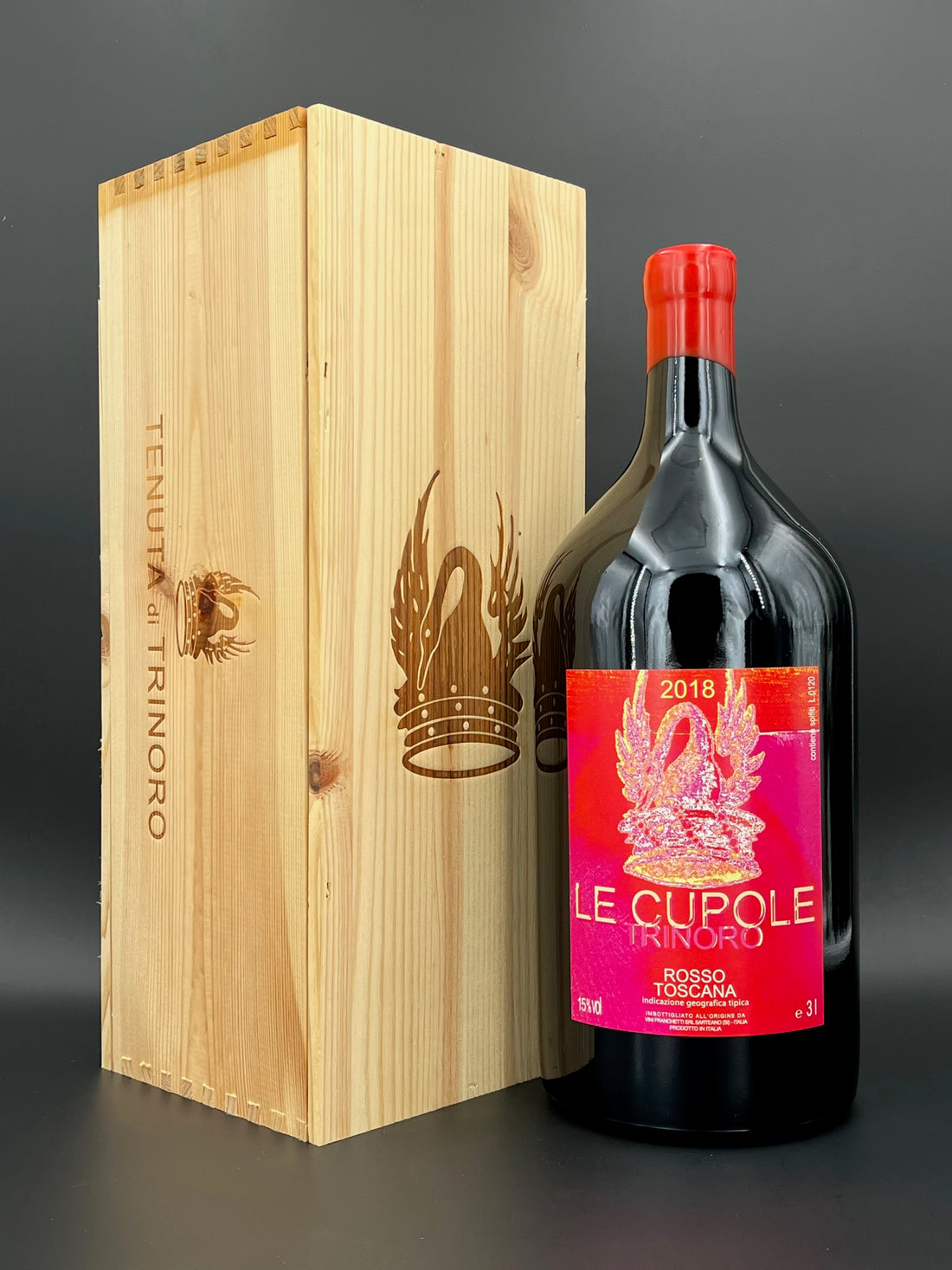 "Le Cupole di Trinoro" Rosso Toscana 2018 Doppelmagnum in OHK | Tenuta di Trinoro