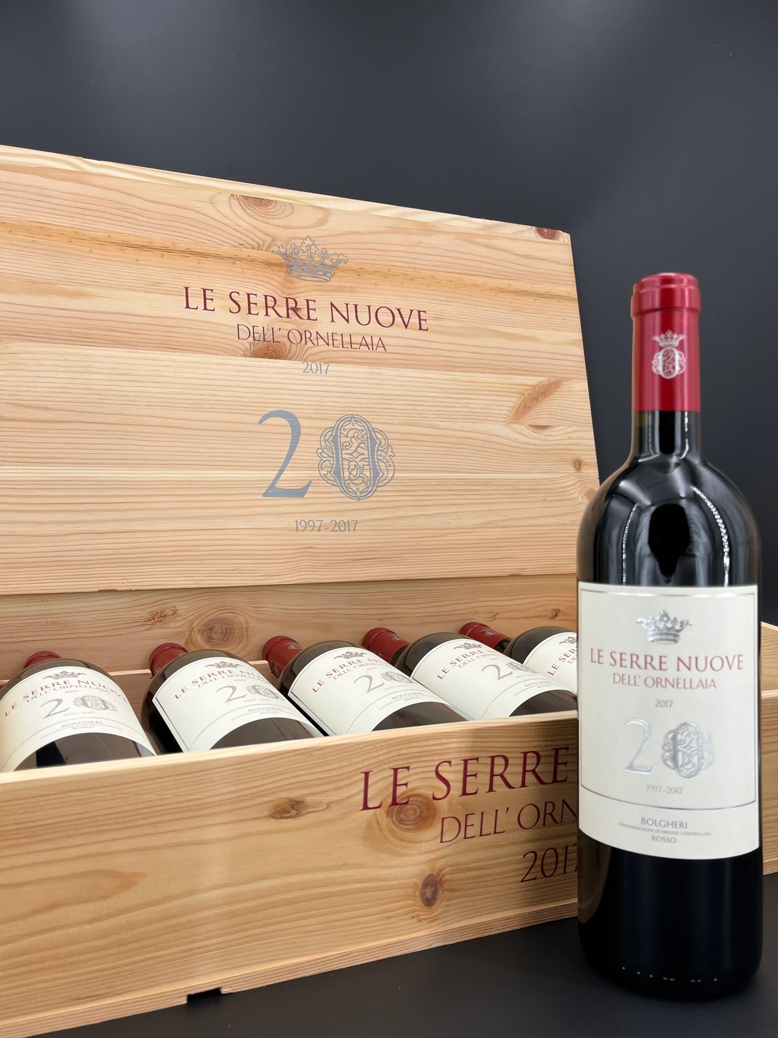 Le Serre Nuove "20th Anniversary 1997-2017" 2017 6-er OHK | Tenuta dell´Ornellaia