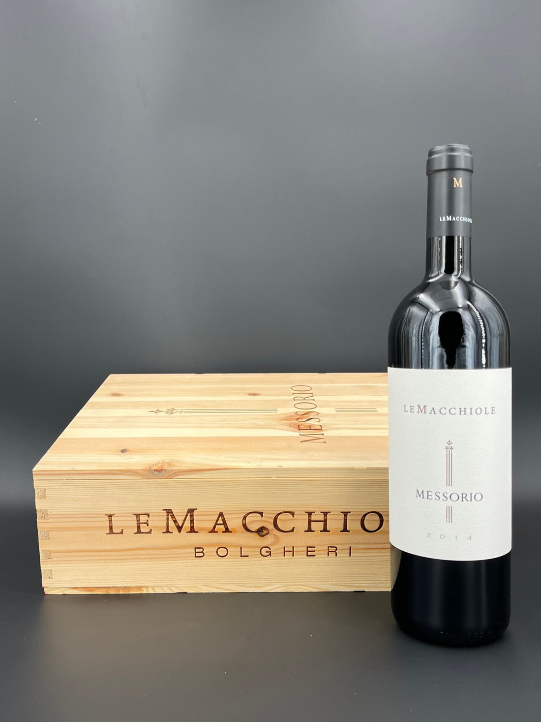 „Messorio“ Rosso Toscana IGT 2014 3-er OHK | Le Macchiole