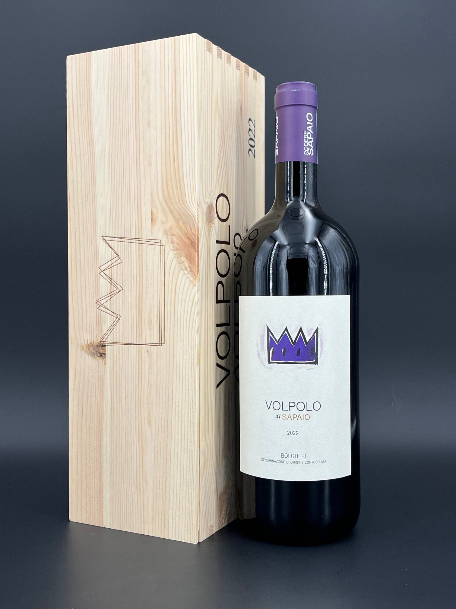 "Volpolo di Sapaio" Rosso Bolgheri DOC 2022 Magnum in OHK | Podere Sapaio