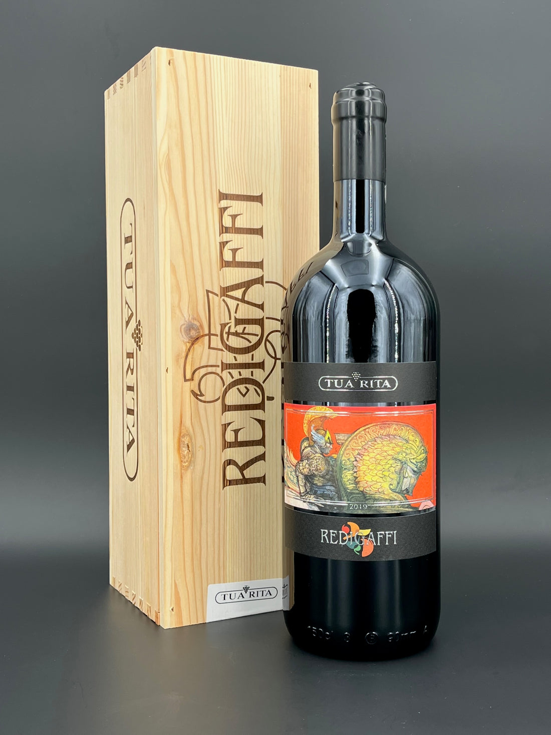 Redigaffi "25 anni" Rosso Toscana IGT 2019 Magnum in OHK | Tua Rita