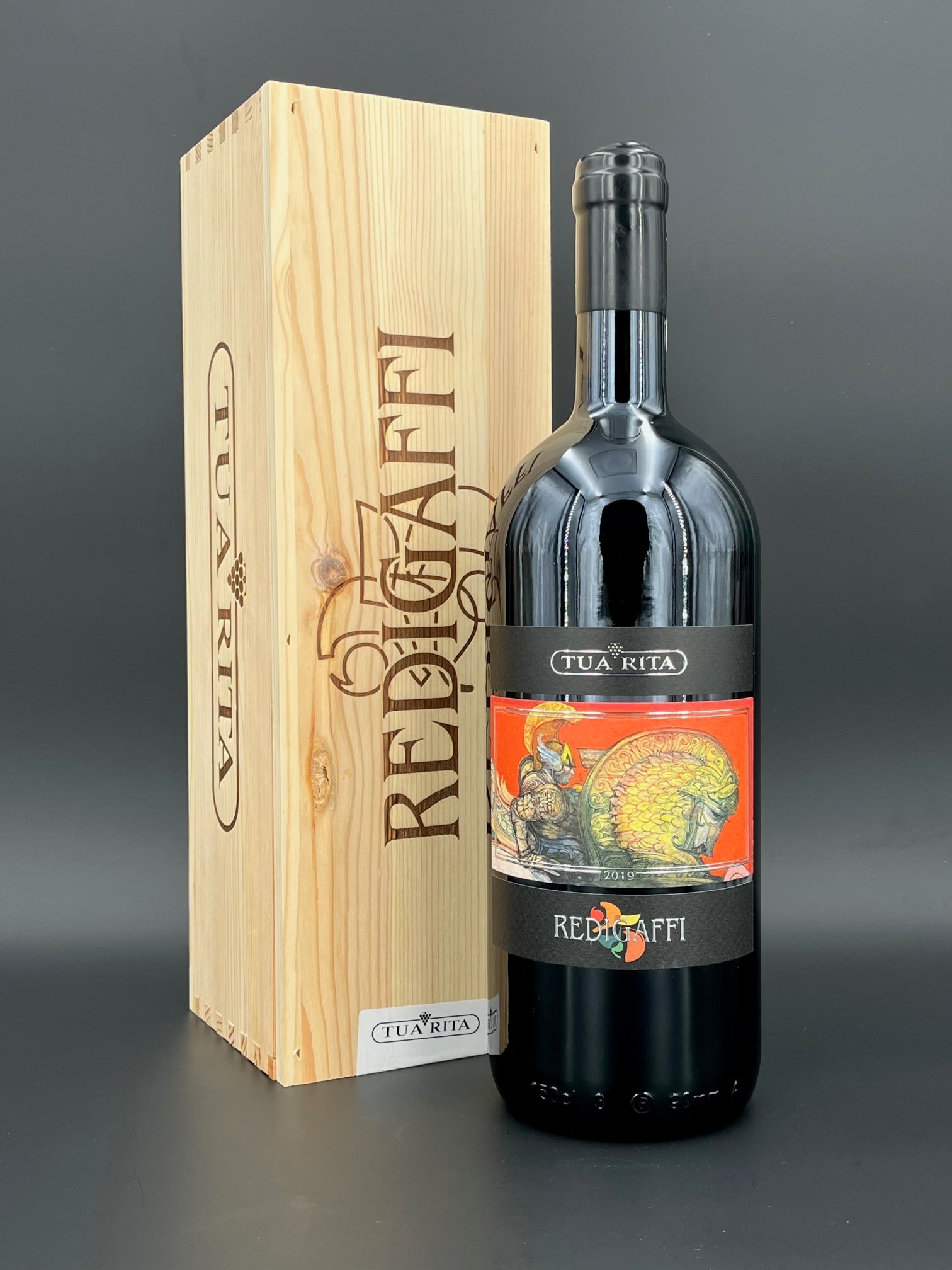 Redigaffi "25 anni" Rosso Toscana IGT 2019 Magnum in OHK | Tua Rita