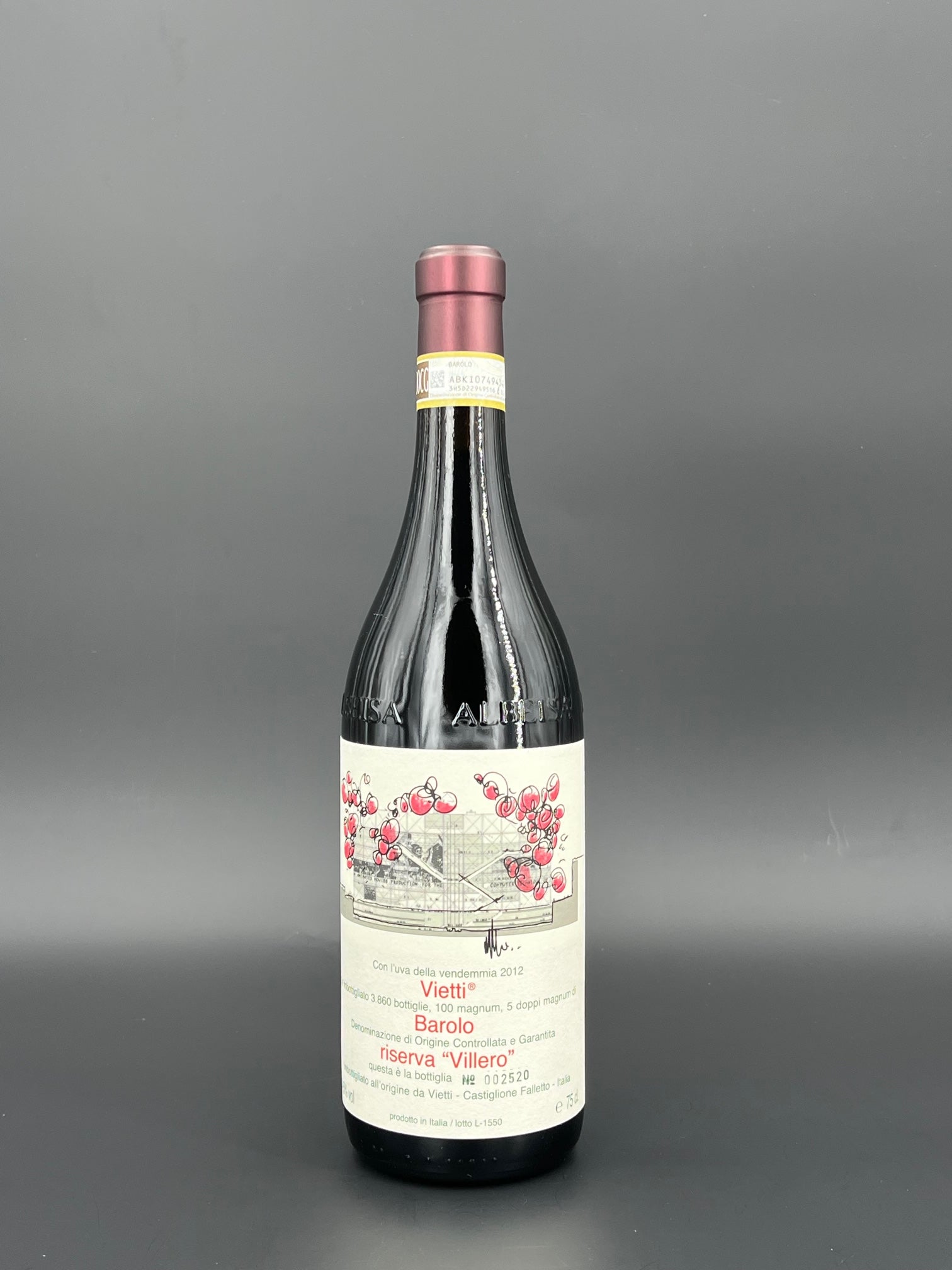 "Villero" Barolo Riserva 2012 Normalflasche | Vietti